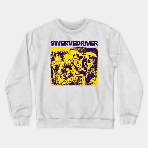 Swervedriver - Hammer - Tribute Design Crewneck Sweatshirt by Vortexspace